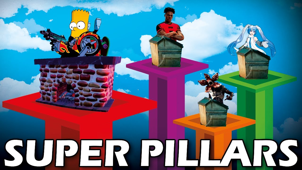 Super Pillars W/Friends | Fortnite