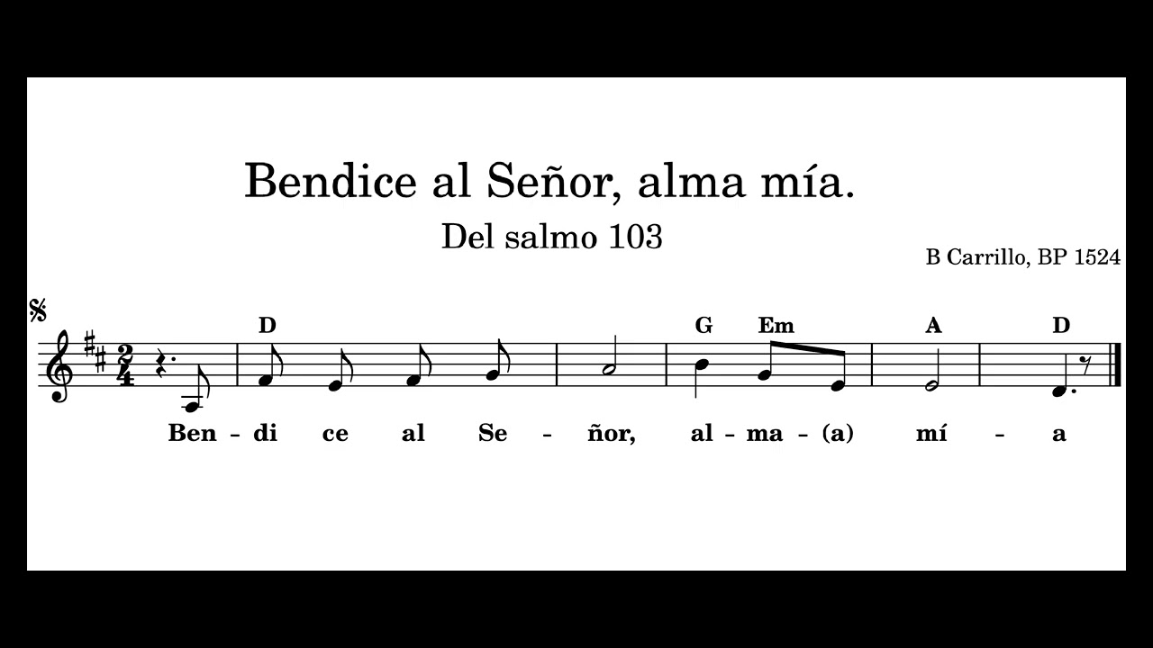 Primer Salmo Vigilia Pascual 