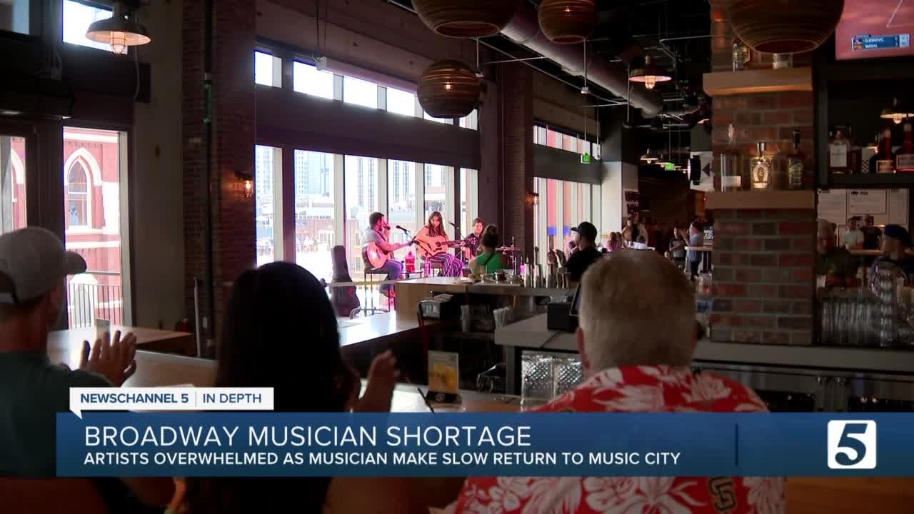 Artists overwhelmed with gigs as &ldquo;shortage of musicians&rdquo; takes hold of Broadway