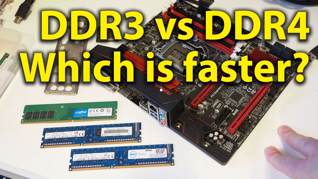 DDR3 против DDR4 &mdash; какая память быстрее? Сравнение на равных!