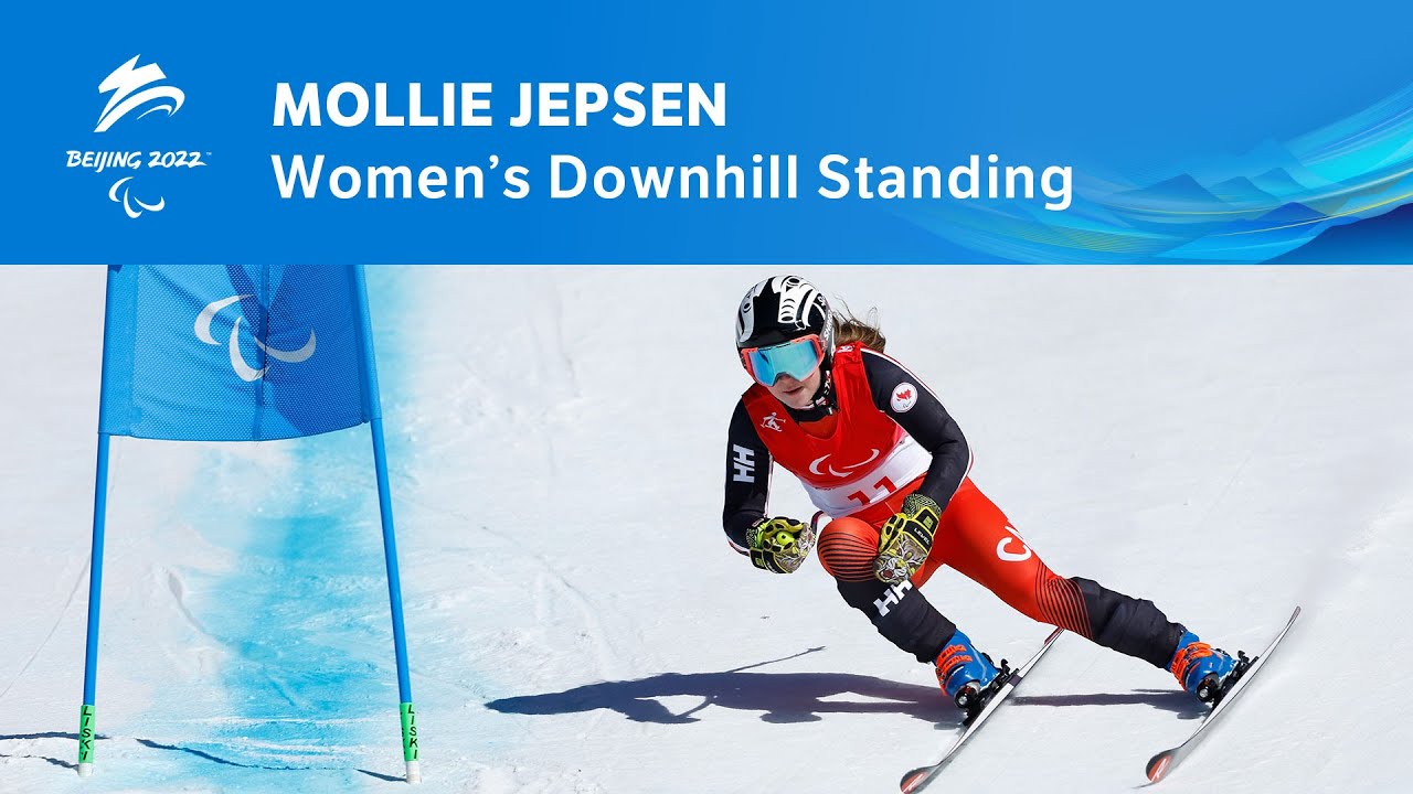 🇨🇦  Confident Mollie Jepsen takes GOLD for Canada! | Paralympic Games