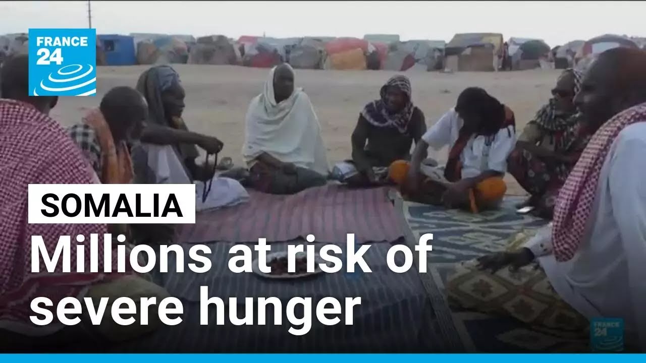 Millions in Somalia at risk of severe hunger from drought, says UN &bull; FRANCE 24 English