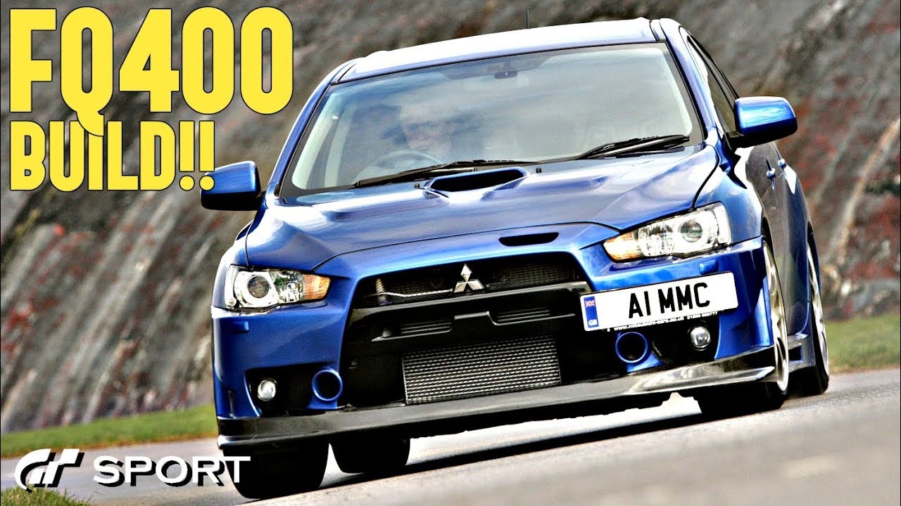 GT SPORT - Mitsubishi Evo X FQ400 Replica Build!!