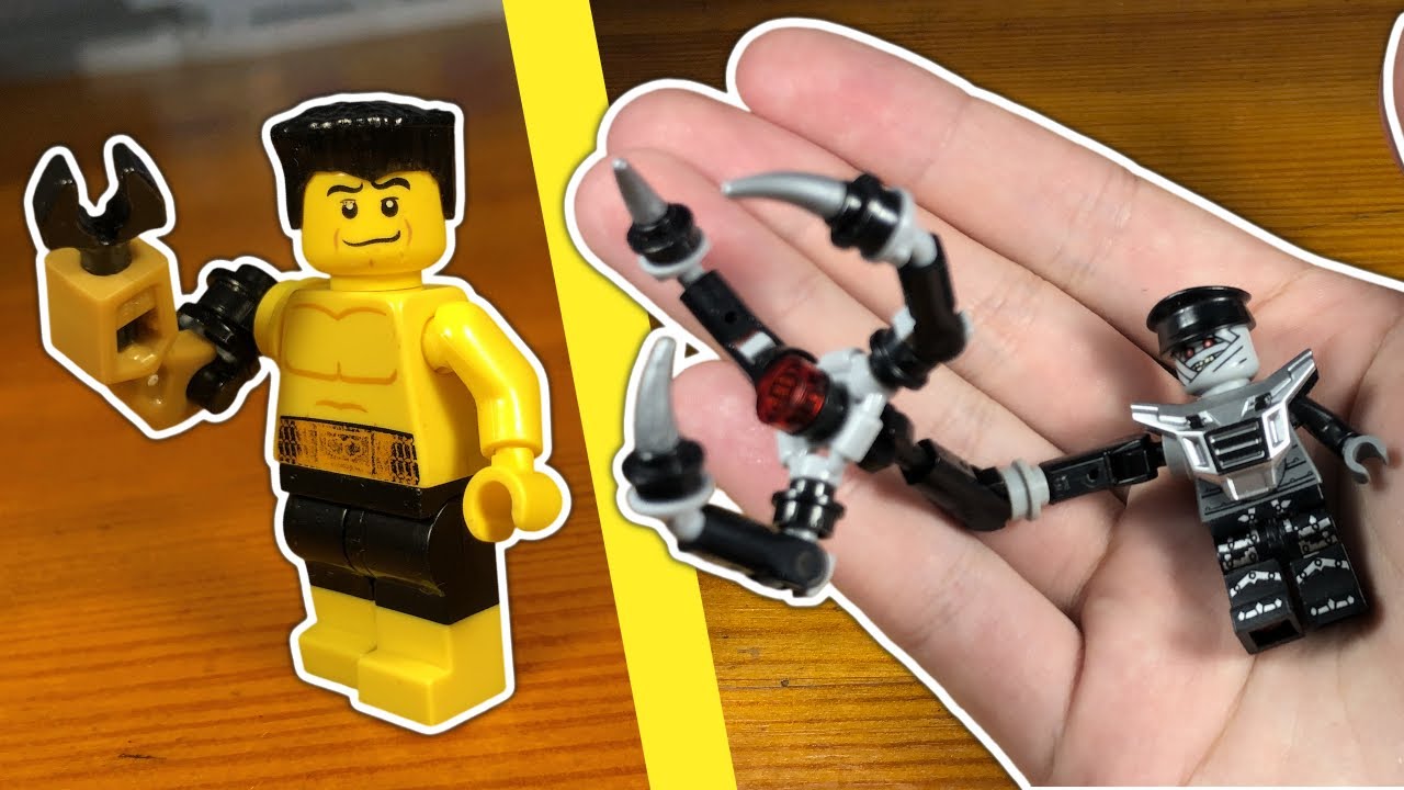 Upgrading Lego Minifigures With Custom Arms 4