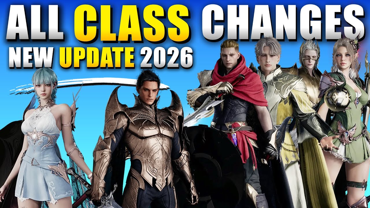 Aion 2 All New Class Changes (New Update Jan 2026)