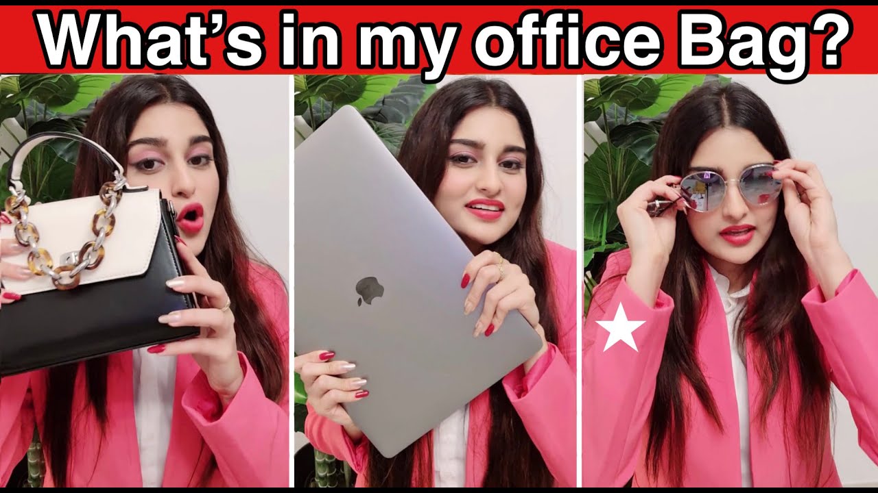 What's in my Office BAG Challenge!!! 😍👜💫 #shorts #youtubeshorts