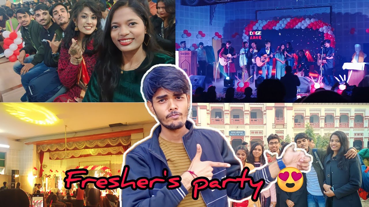 BHU Fresher's party 2023|| University/college Fresher's party|| 