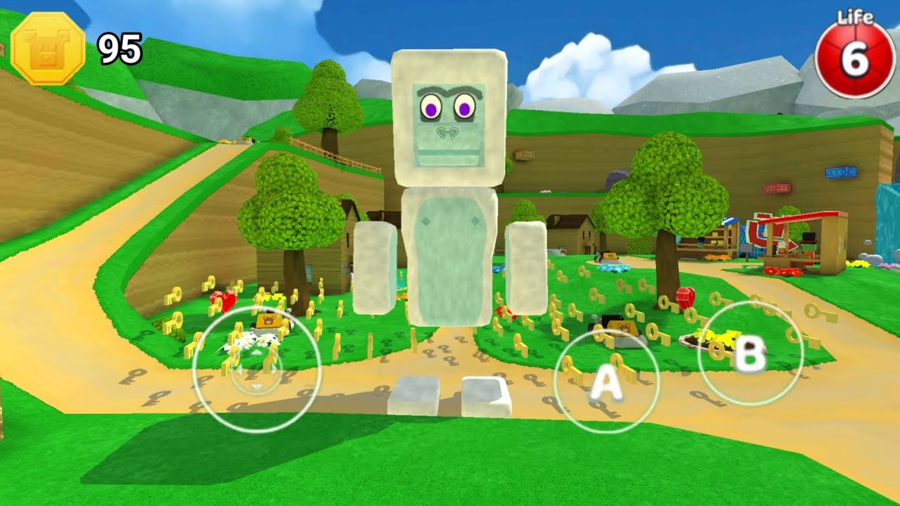 Yeti Boss in Bear Village + Super Bear Adventure Gameplay Walkthrough 