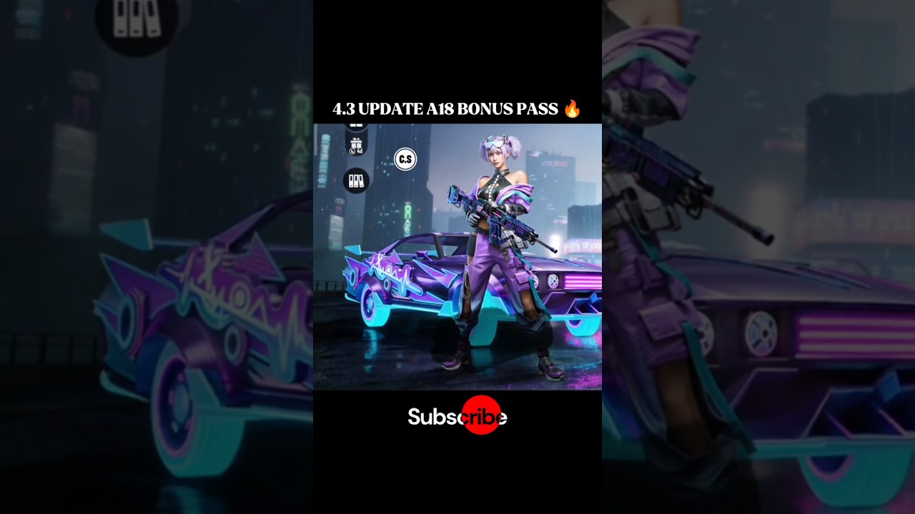 4.3 Update A18 Bonus pass 🔥 #pubgmobile  #bgmi #a18bonuspass #4.3update
