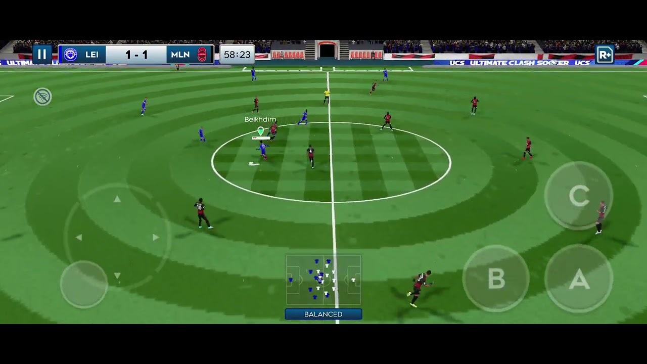 Elite Division Final Leicester city vs A Milan(1-1) We went on Penalties🤯😭!!!