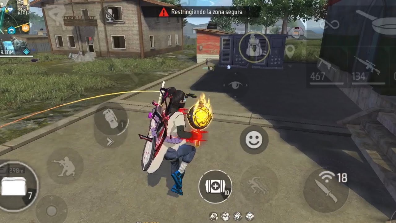 ASÍ ES JUGAR FREE FIRE EN 📲 IPHONE 8 PLUS