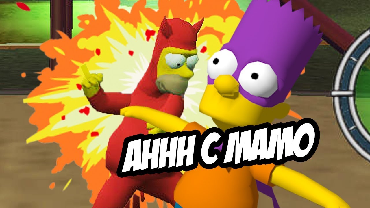 El Juego mas DIVERTIDO de LOS SIMPSONS xD