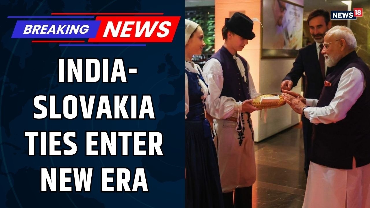 PM Modi Arrives in Slovakia for First-Ever Visit | Focus on Trade & Defence | PM Modi Visit News