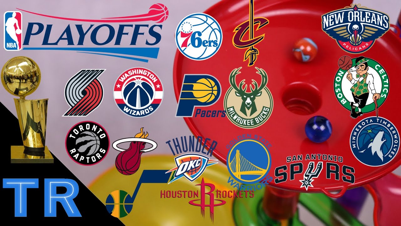 NBA Playoffs 2018 Marble Race Tournament: Who Will Win the NBA Finals? | Premier Marble Racing