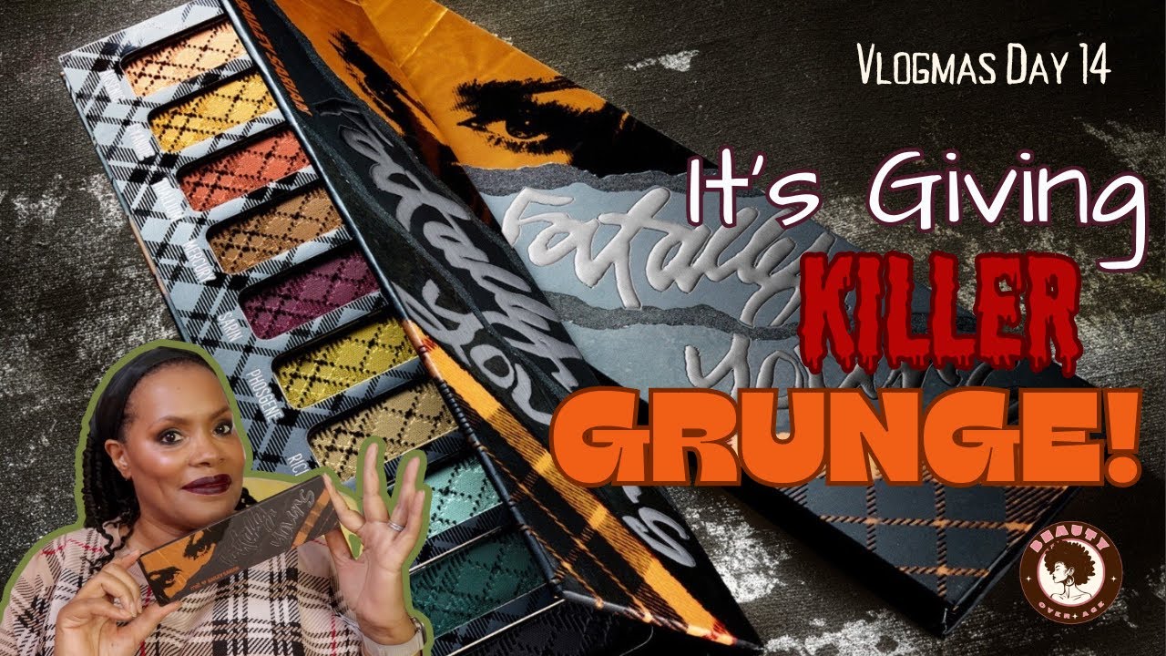Melt x Bailey Sarian Fatally Yours Palette | Grunge Glam! (Vlogmas Day 14)