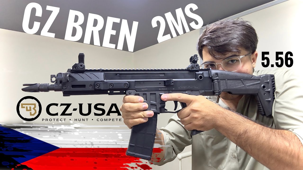 Обзор и распаковка винтовки Cz Bren 2 MS - 5.56 NATO SBR с поршневой системой. Чешская Республика.
