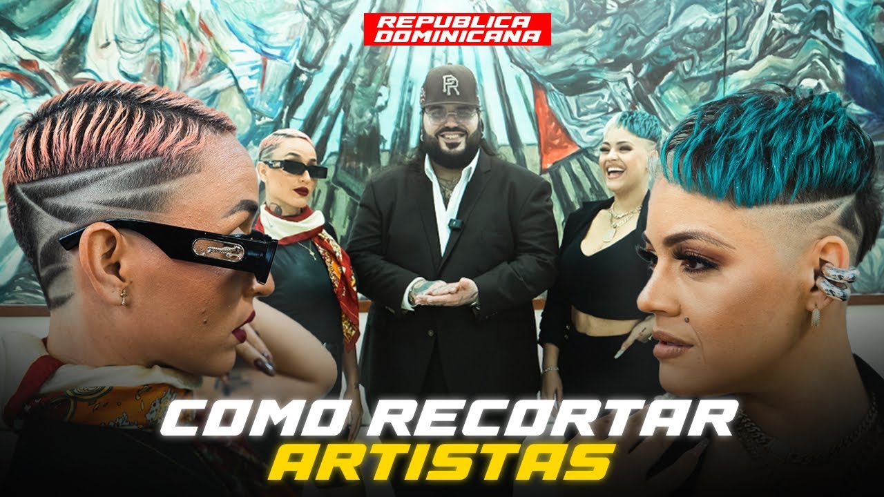 COMO RECORTAR ARTISTAS / DISEÑO FREESTYLE / Victorino Stylo en República Dominicana 🇩🇴