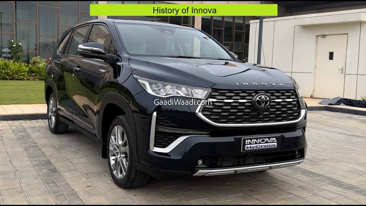 Toyota Innova to Innova Crysta ads evolution