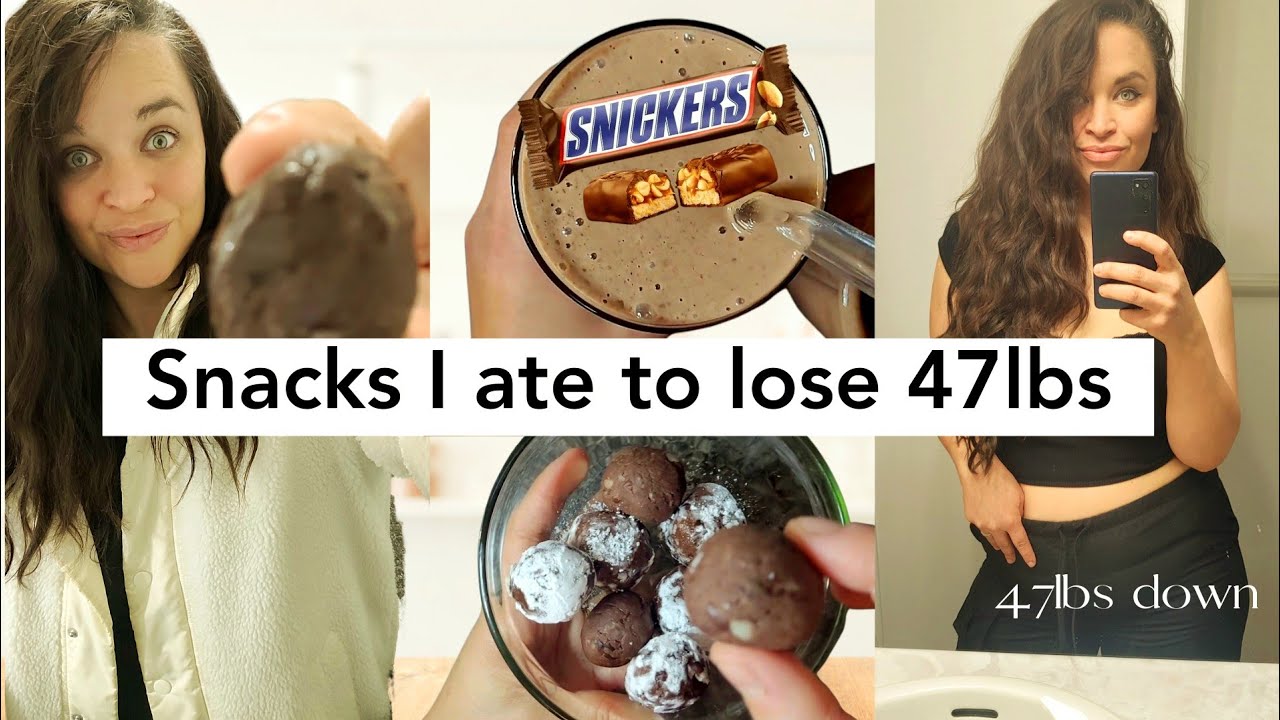 2 high protein snacks that helped me lose 47lbs (vegan weight loss)
