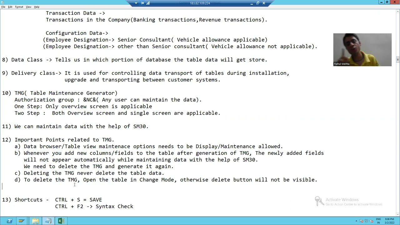 10 - ABAP Dictionary - Table Maintenance Generator Part4