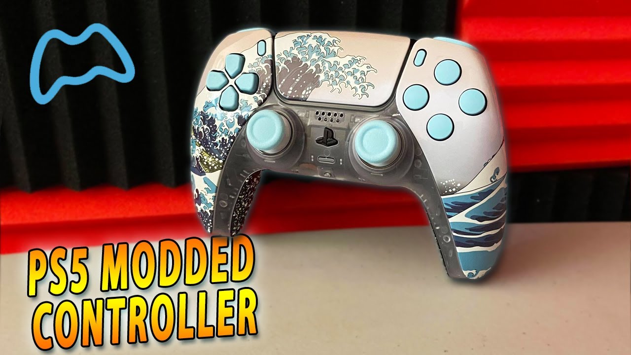 Mega Modz Custom PS5 Modded Controller | Review With Frank Sparapani
