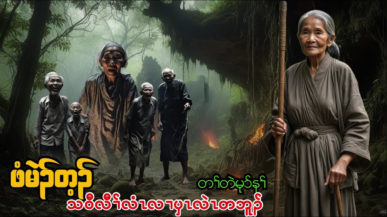 🟣No.211 #ဖံမဲၣ်တ့ၣ်ဒီးသဝီလီၢ်လံၤလၢပှၤလဲၤတဘူၣ် : Danger Village And Pi Mae Tint #tpnkarenlengendstory