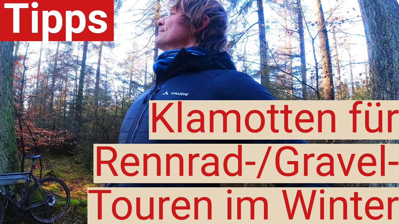 Die richtige Kleidung für Rennrad- und Graveltouren im Winter