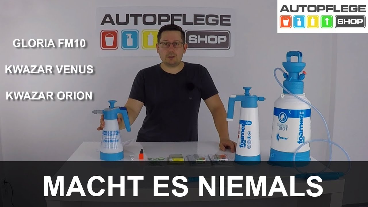 Was ihr niemals mit eurem Gloria FM10 oder Kwazar Venus oder Orion machen solltet!