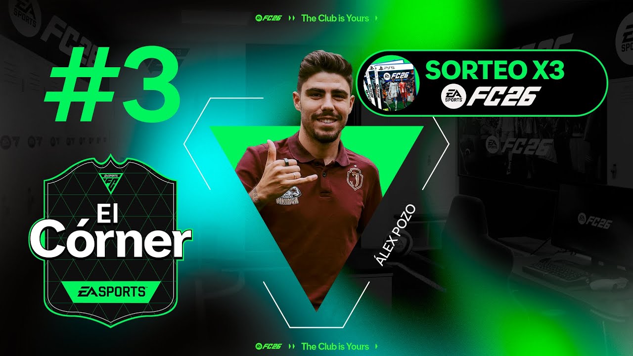 PLANTILLAS GAUNTLET + EVOS + SORTEOS de #FC26! | El Córner #3 con Mario Méndez