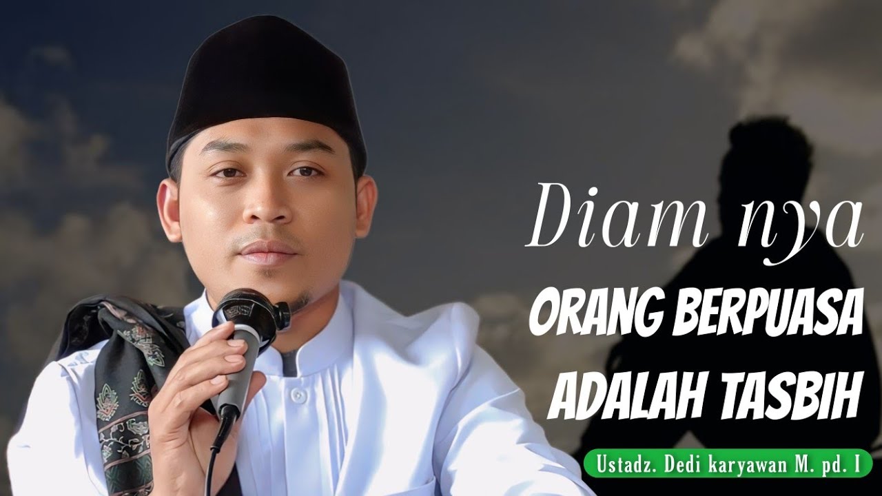 Ada dua yg membatalkan puasa Ustadz. Dedi karyawan M. pd. I