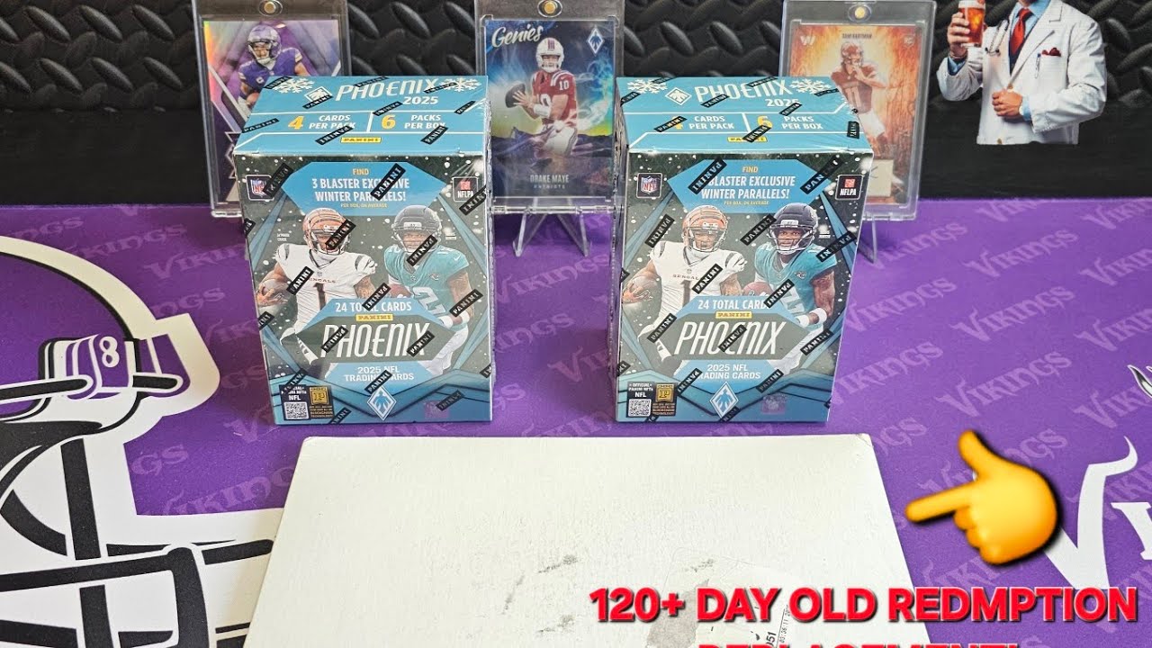 🏈 2025 Phoenix Football Winter Blaster Box x2! 