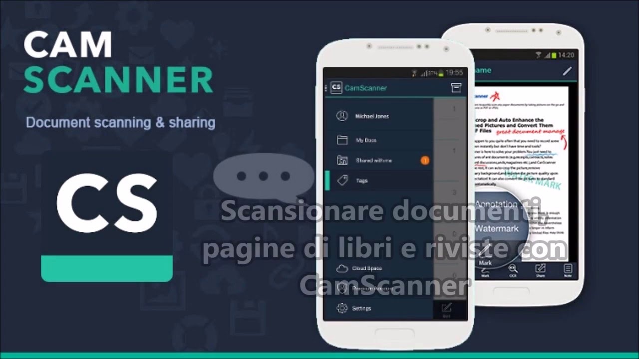 Scansionare documenti con CamScanner - Tutorial Italiano