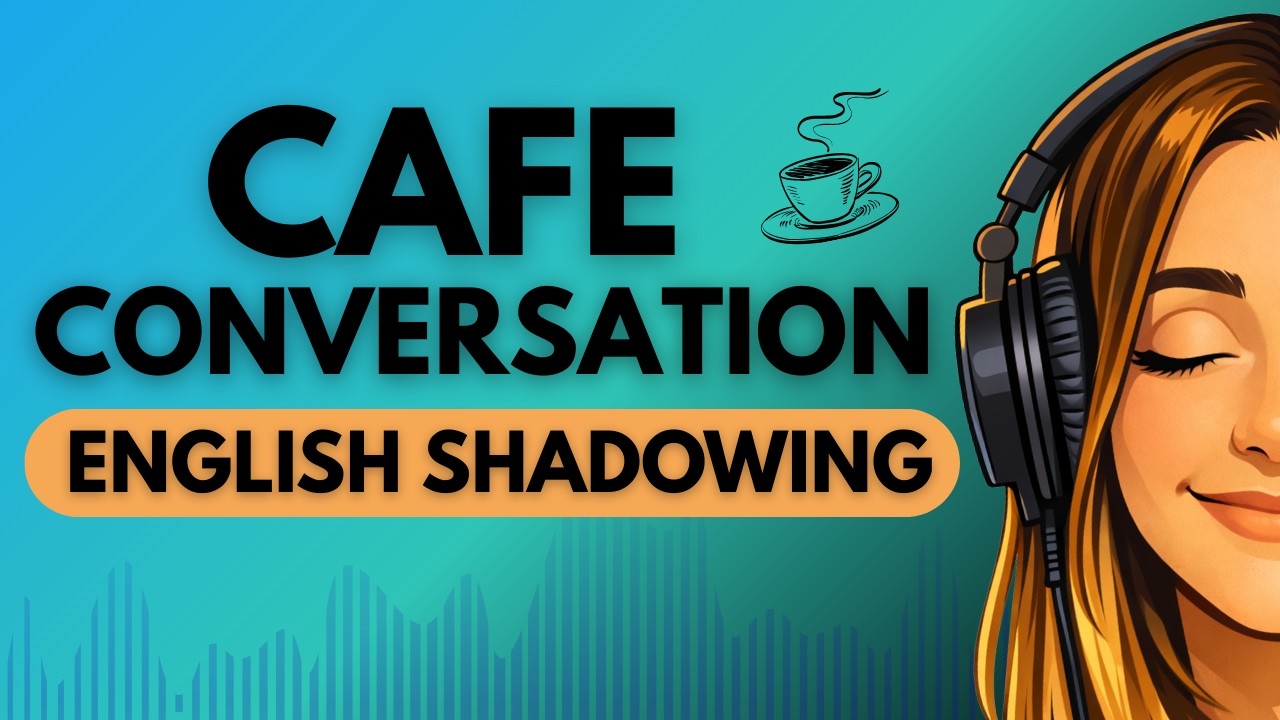 Order Like a Native English Café Conversations| A2 Shadowing Practice
