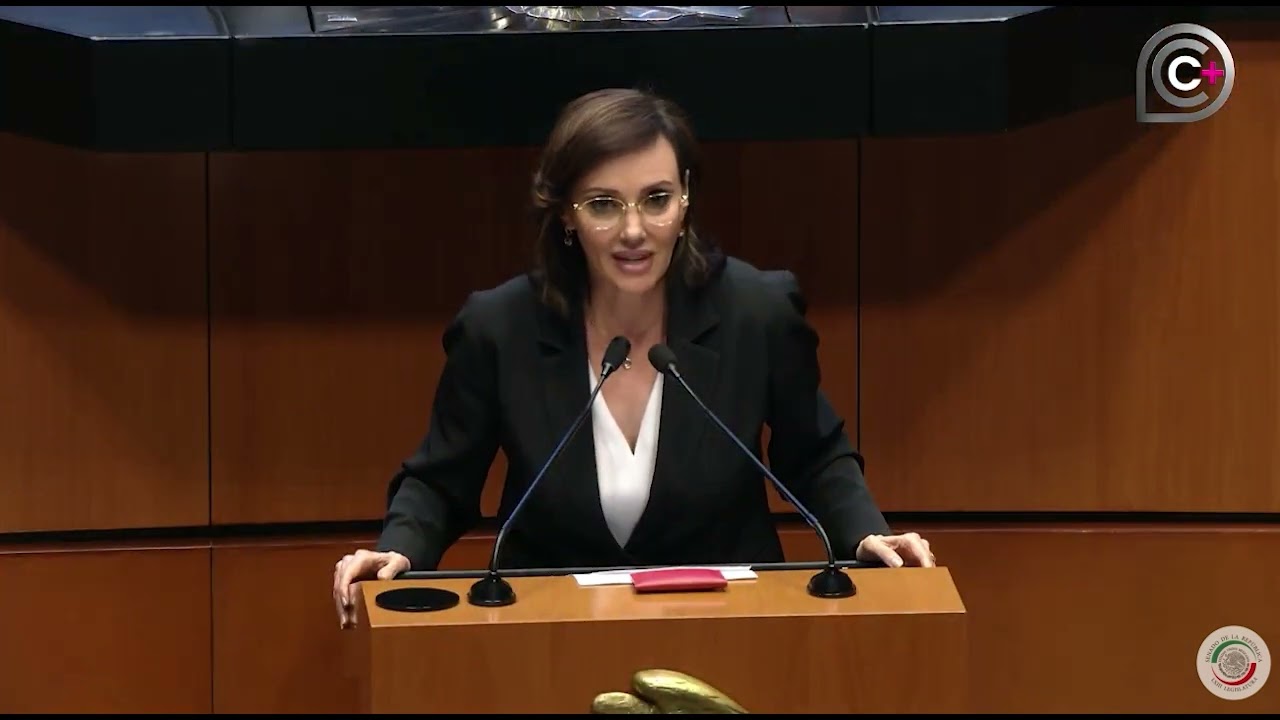 Senadora Lilly Téllez, en contra del dictamen que reforma la Ley de Amparo