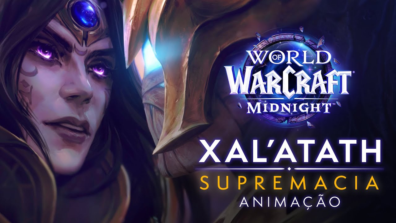 Animação de Xal’atath: Supremacia | World of Warcraft: Midnight