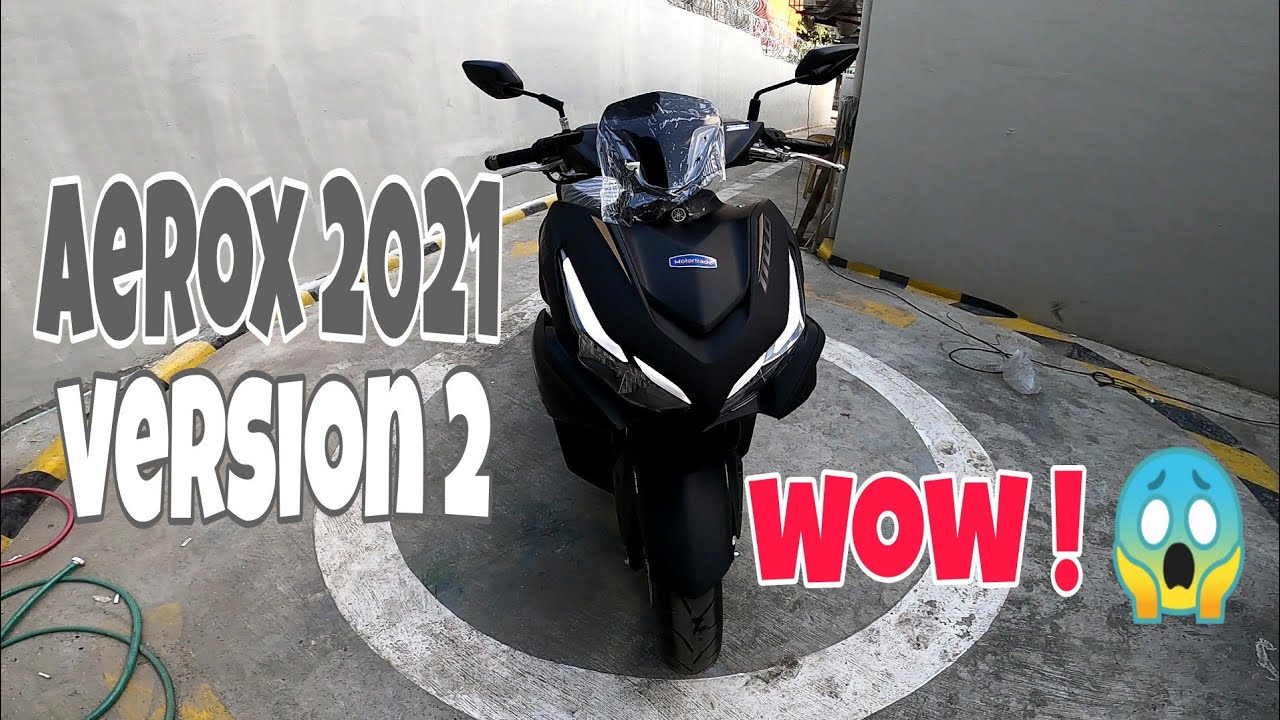 YAMAHA AEROX 2021 V2 | SPECS & PRICE