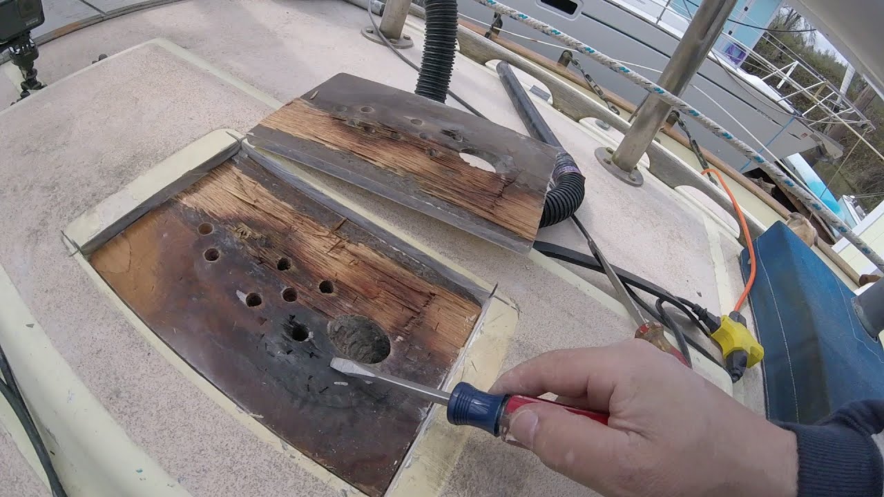 Sail On - #29 - Cutting Open the Mast Step