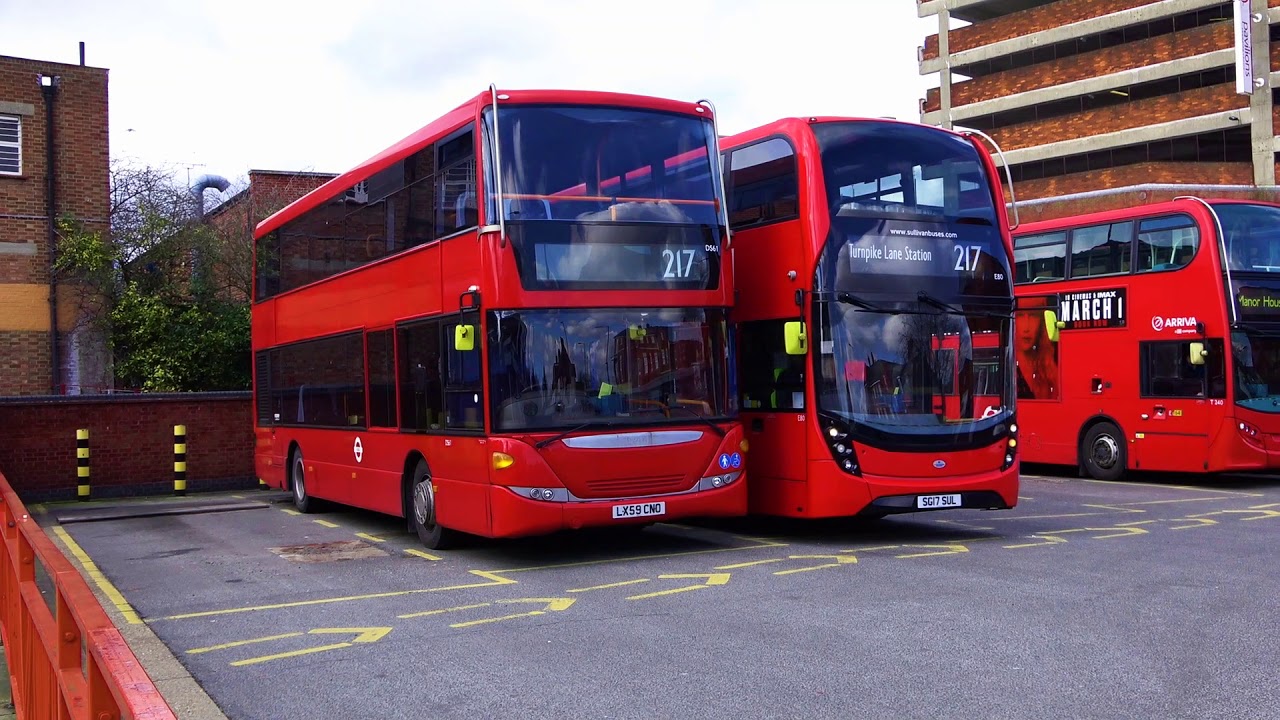 Buses at Waltham Cross 18th February 2018