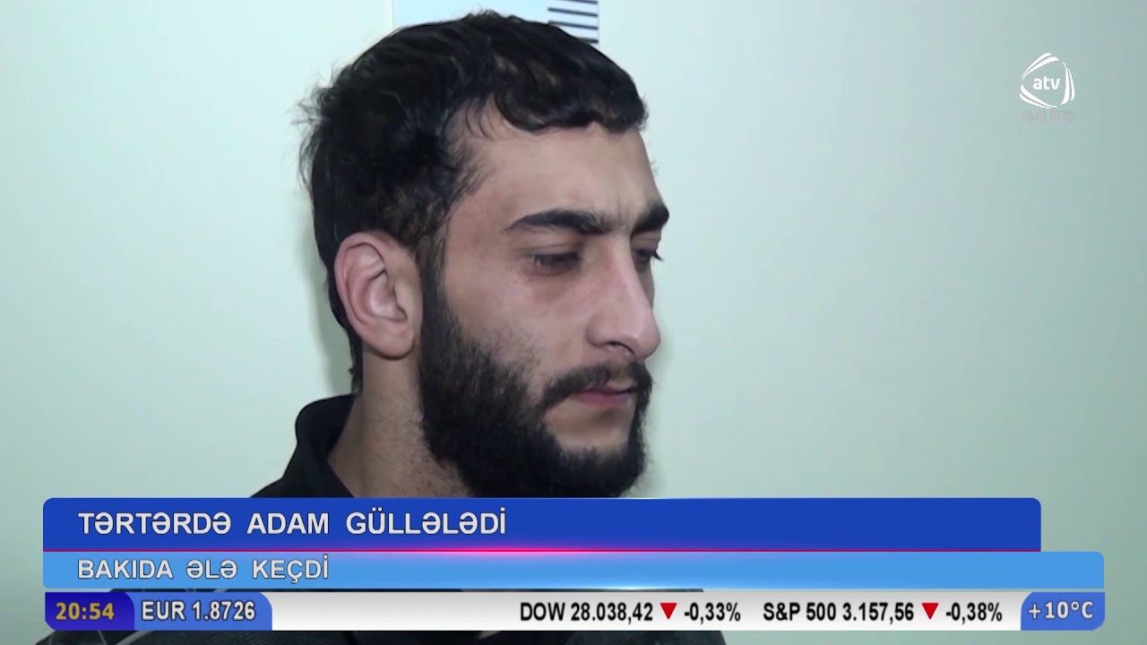 Tərtərdə adam güllələdi