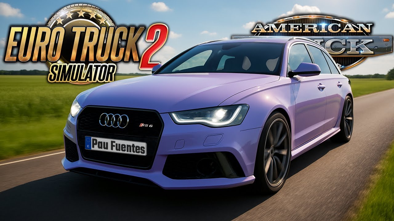 Como conducir COCHES en Euro Truck Simulator 2 y American Truck Simulator 🚘 | Tutorial 2025