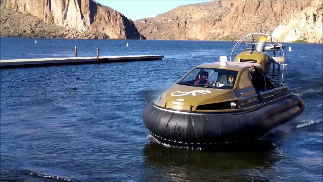 Cool hovercraft on Canyon Lake Arizona