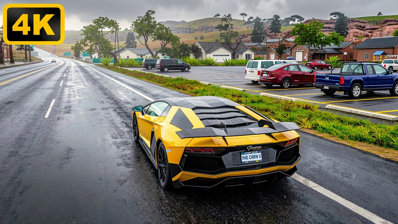 Lamborghini Aventador LP 700-4 - The Crew 2 | 4K Maximum Settings