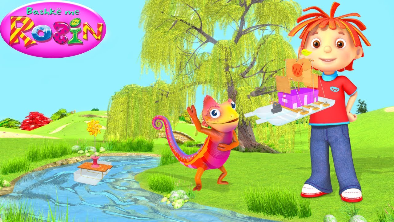 🙈🦎 Rozi: Hapa Dollapa Me Nje Kameleon. Filma Vizatimore Shqip.