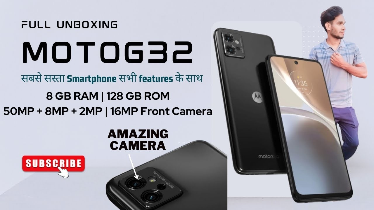 Moto G32 Unboxing & Review 🔥 | 8GB RAM 128GB ROM | Camera, Gaming, Speaker & Price | Tech Repair Go