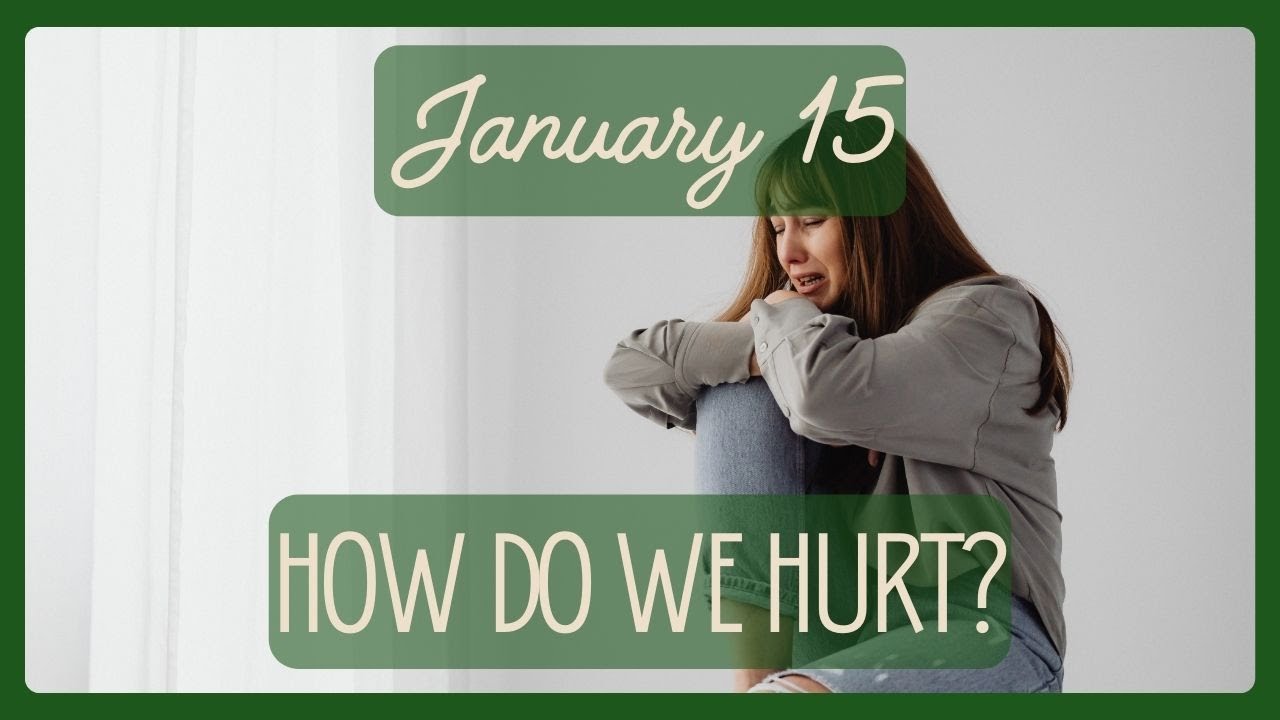 January 15  Easing Our Suffering | Devotions for Deconstructing