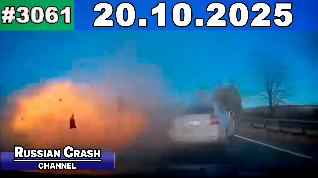 ДТП. Подборка на видеорегистратор за 20.10.2025 Октябрь 2025