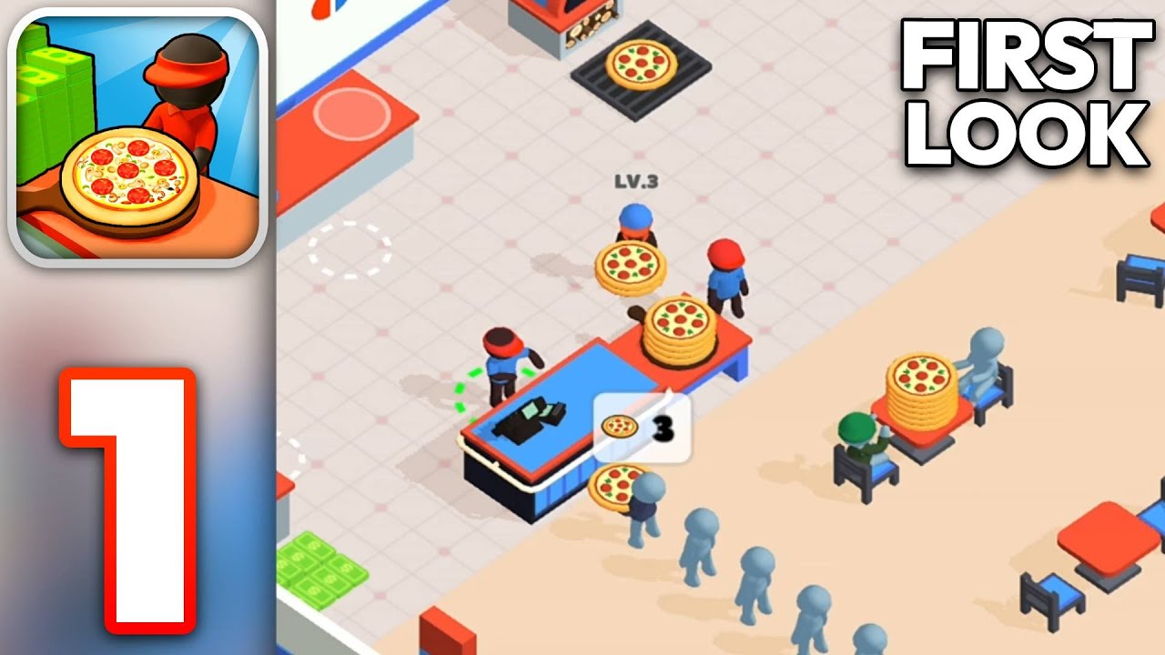 Pizza Ready! - Walkthrough Gameplay Part 1 (iOS, Android)
