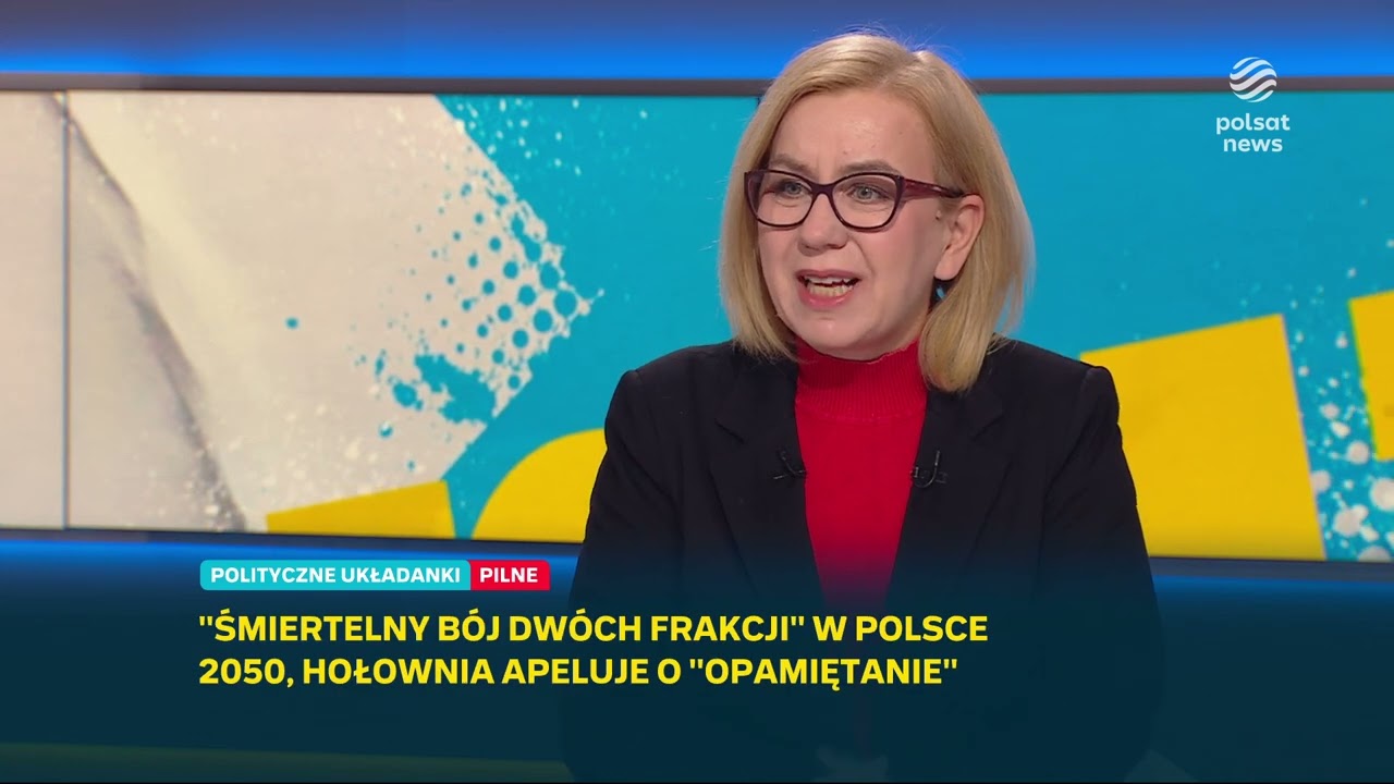 HENNIG-KLOSKA ODPOWIADA NA ULTIMATUM HOŁOWNI: „INACZEJ OCENIAM SYTUACJĘ W PARTII”