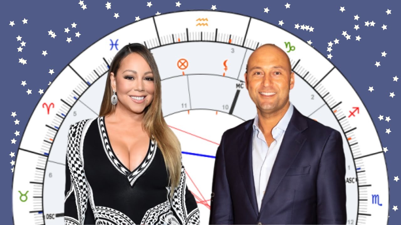 Mariah Carey & Derek Jeter [Synastry Chart Reading #174]