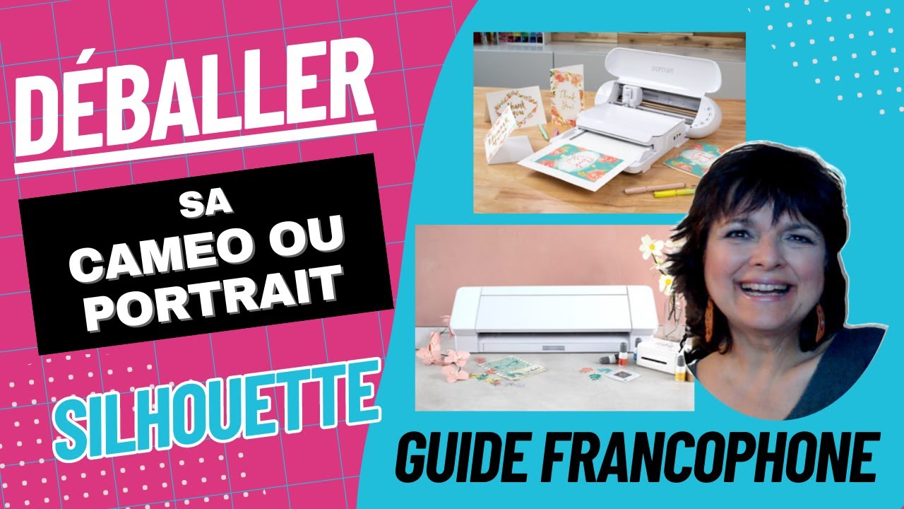 MISE EN ROUTE CAMEO 4 - Déballage 😍 🥰 #silhouette #silhouettestudio #cameo #portrait